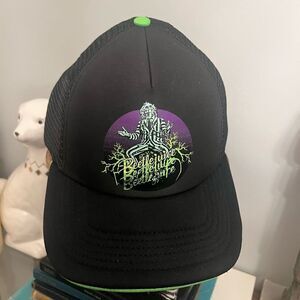 NWT Beetlejuice 3X movie Michael Keaton Halloween Movie Hat.